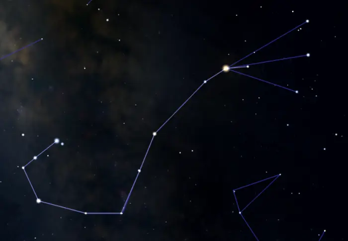 fish hook asterism,fish hook constellation