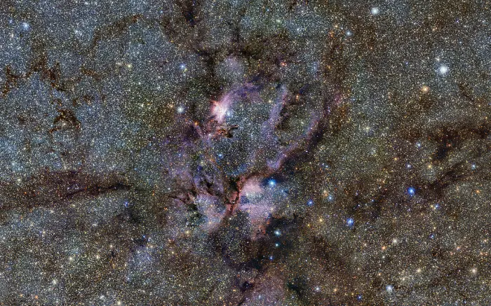 war and peace nebula eso,ngc 6357 eso