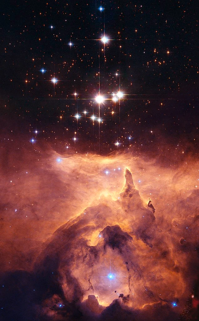 pismis 24 stars,lobster nebula