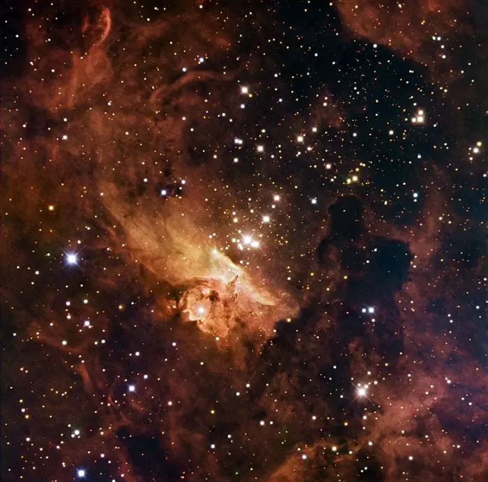 lobster nebula open cluster