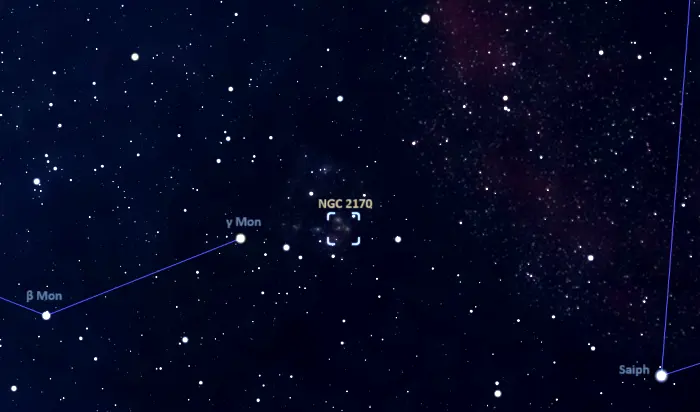 ngc 2170 location