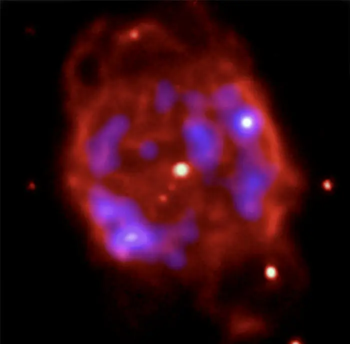 bow-tie nebula x-ray,bow-tie nebula optical,bow tie nebula composite