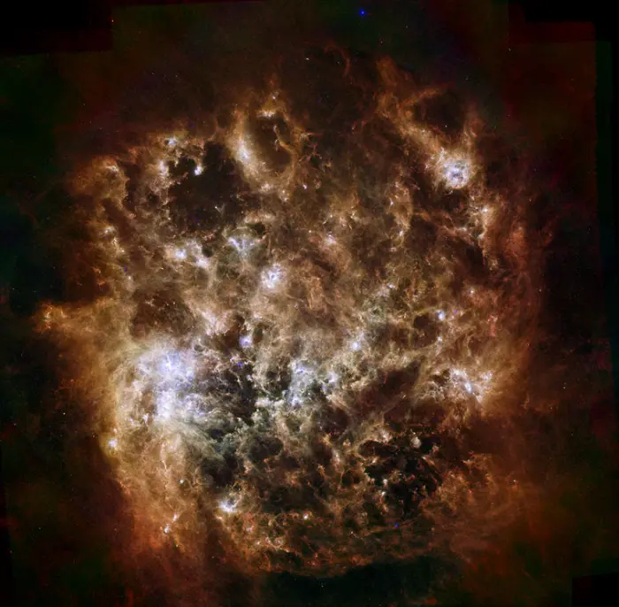 lmc galaxy,tarantula nebula,ghost head nebula