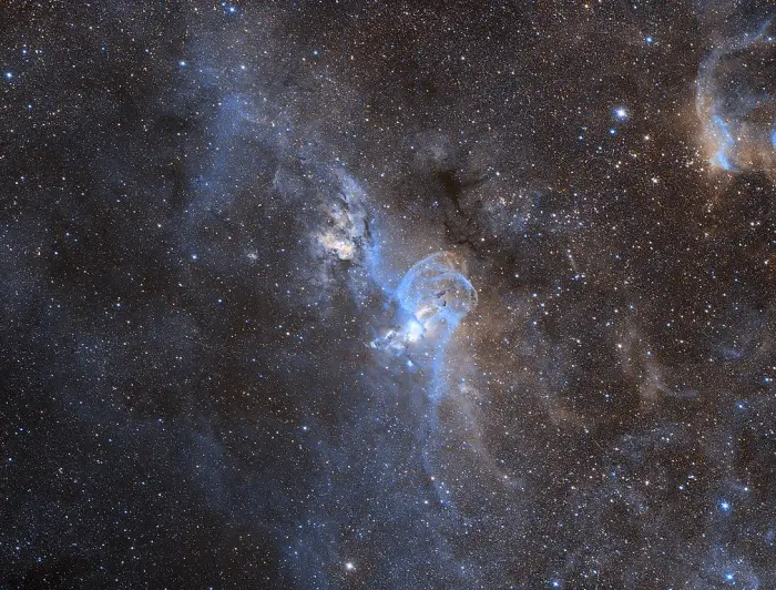 NGC 3576 and NGC 3603