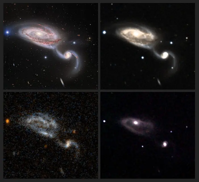 heron galaxy visible light,heron galaxy ultraviolet,heron galaxy infrared