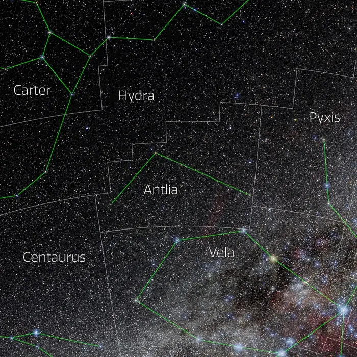antlia constellation,air pump constellation