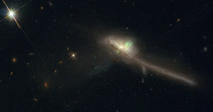 Markarian 273 galaxy