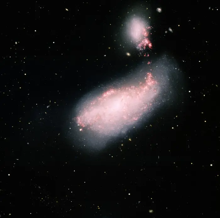 ngc 4490 and ngc 4485,cocoon galaxy noirlab