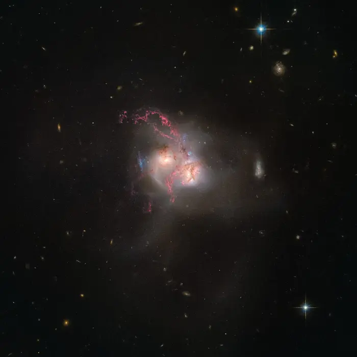 NGC 5256 galaxy