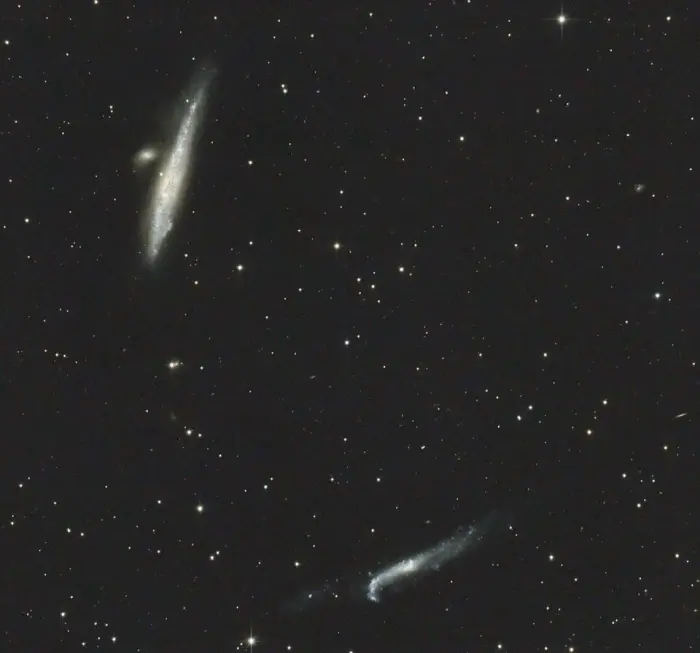 ngc 4631 and ngc 4656