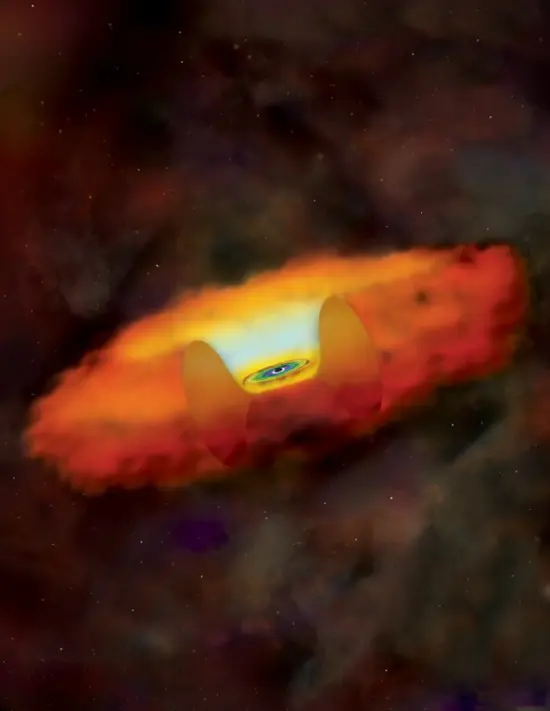 starfish galaxy black holes