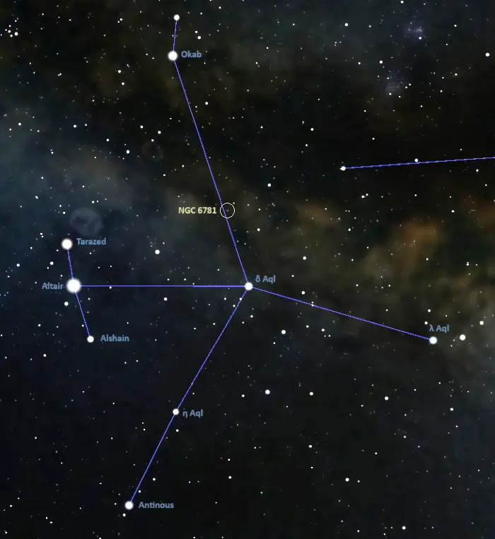 how to find the snowglobe nebula,where is the snow globe nebula in the sky