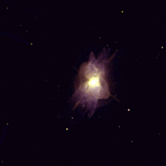 water lily nebula hubble space telescope