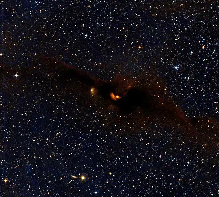 cosmic bat nebula,ldn 43