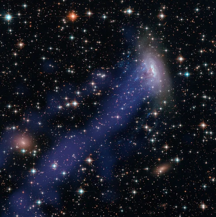 jellyfish galaxy composite