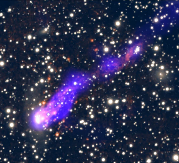 jellyfish galaxy composite
