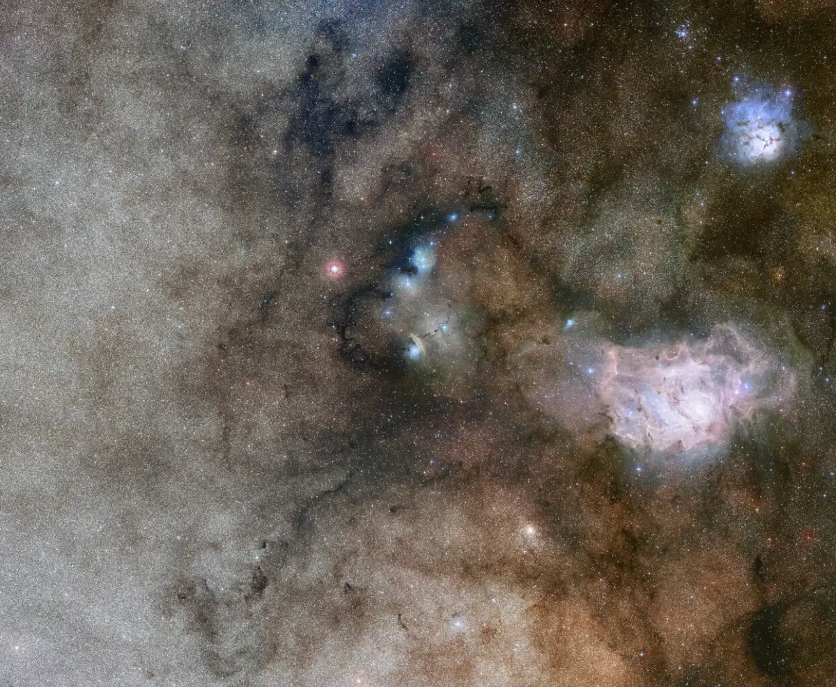 ngc 6559,messier 20,messier 8,sharpless 29