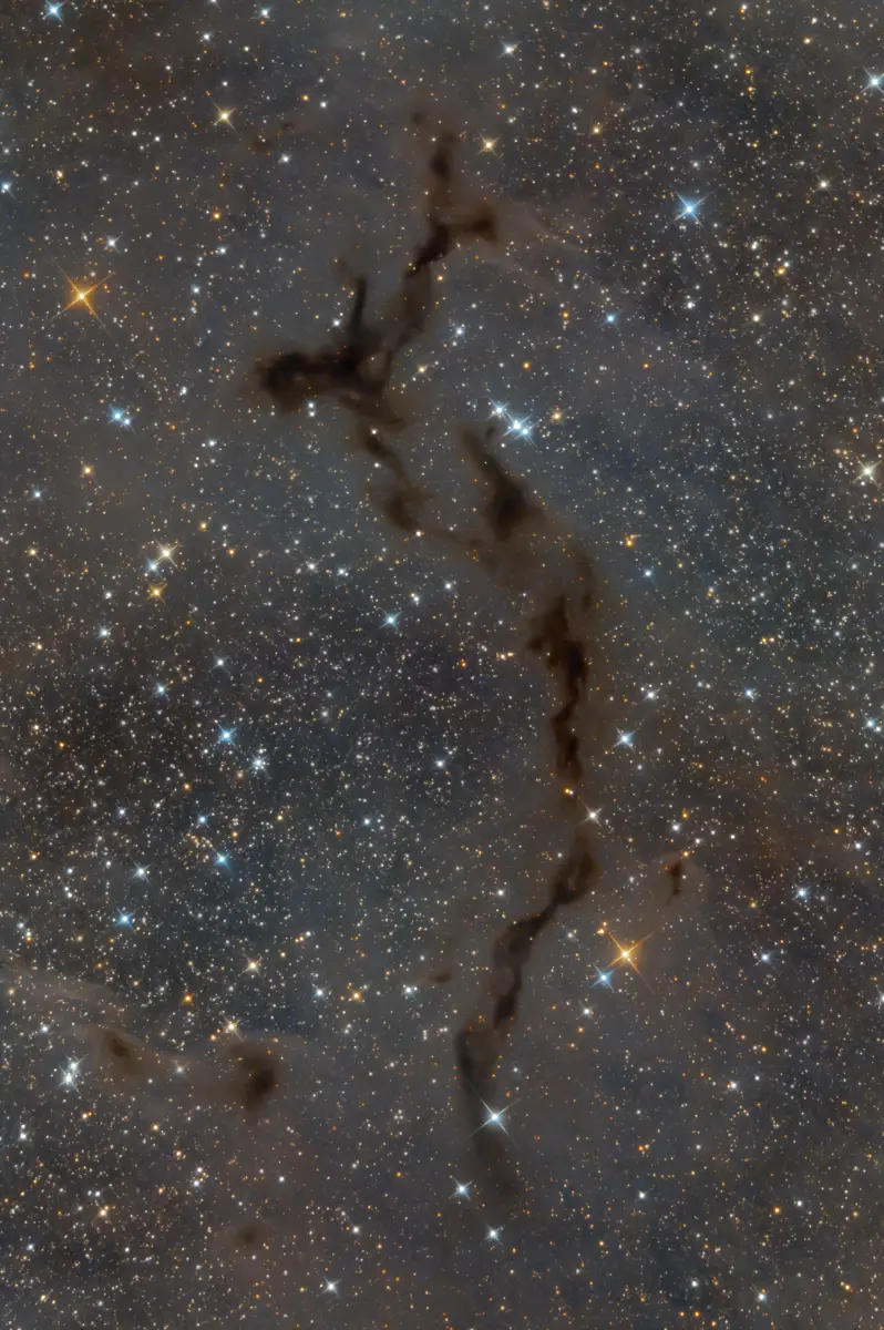 seahorse nebula,b150,ldn 1083