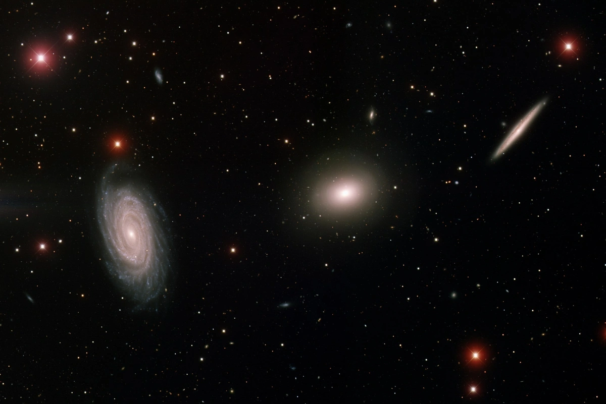 draco trio,draco triplet,draco group of galaxies