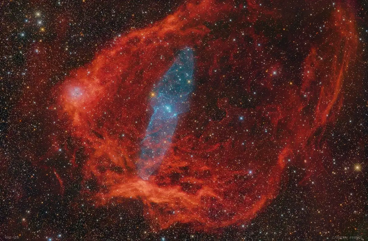 flying bat nebula,giant squid nebula,sh2-129,ou4