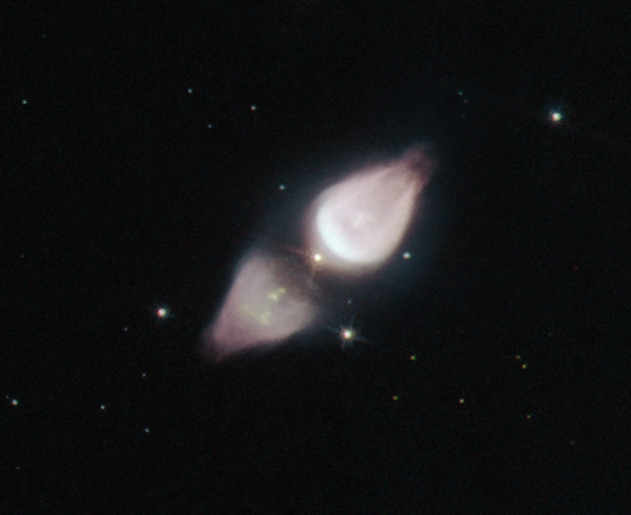 footprint nebula,minkowski 92,minkowski's footprint