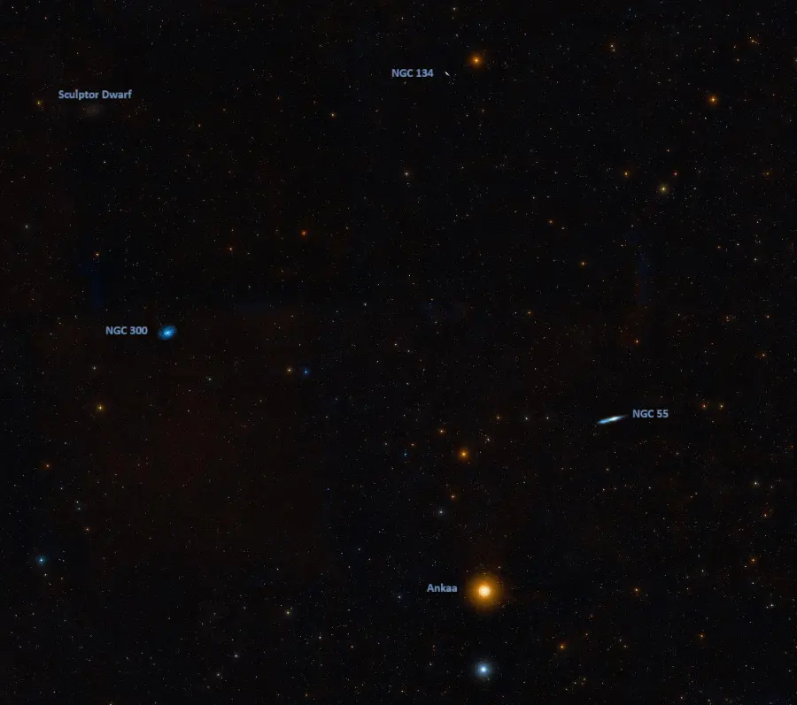 ngc 55 and ngc 300