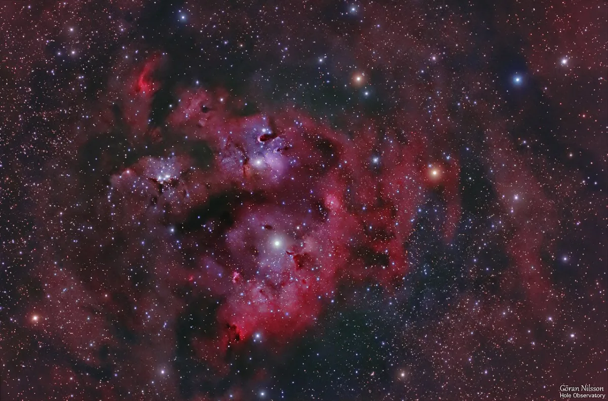 question mark nebula