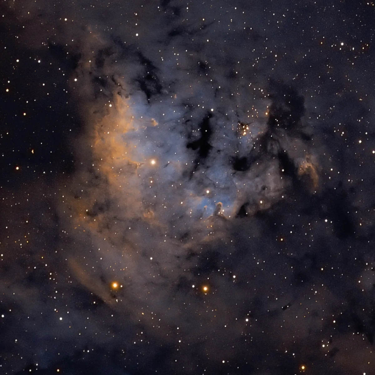 question mark nebula