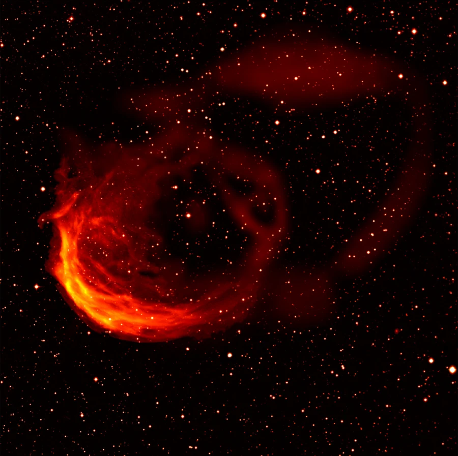 shrimp nebula,firefox nebula,sharpless 188 isaac newton telescope