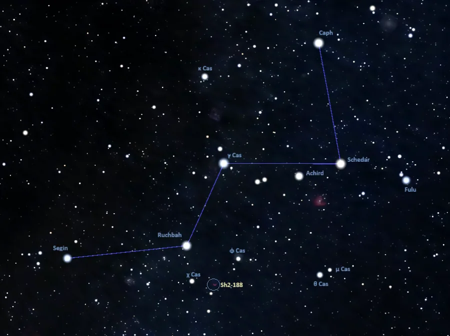 sharpless 188 location