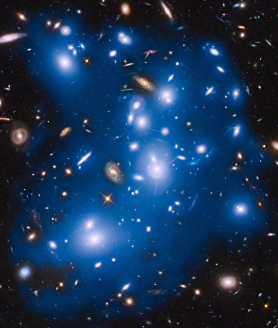 pandora's cluster hubble space telescope