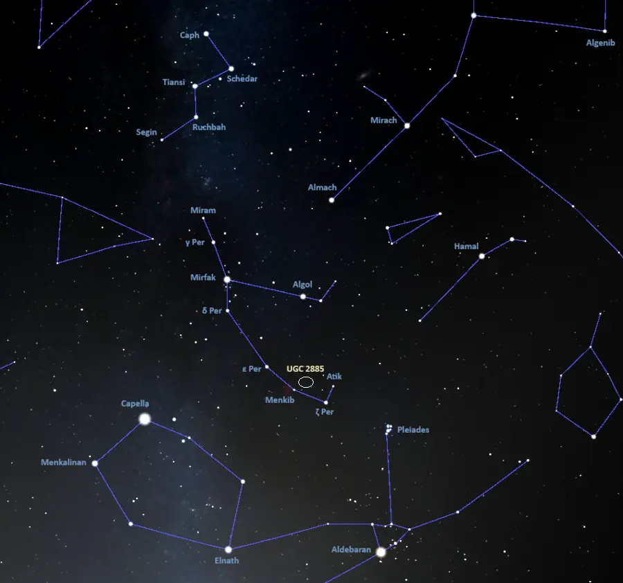 ugc 2885 location,how to find the godzilla galaxy,where is rubin's galaxy in the sky