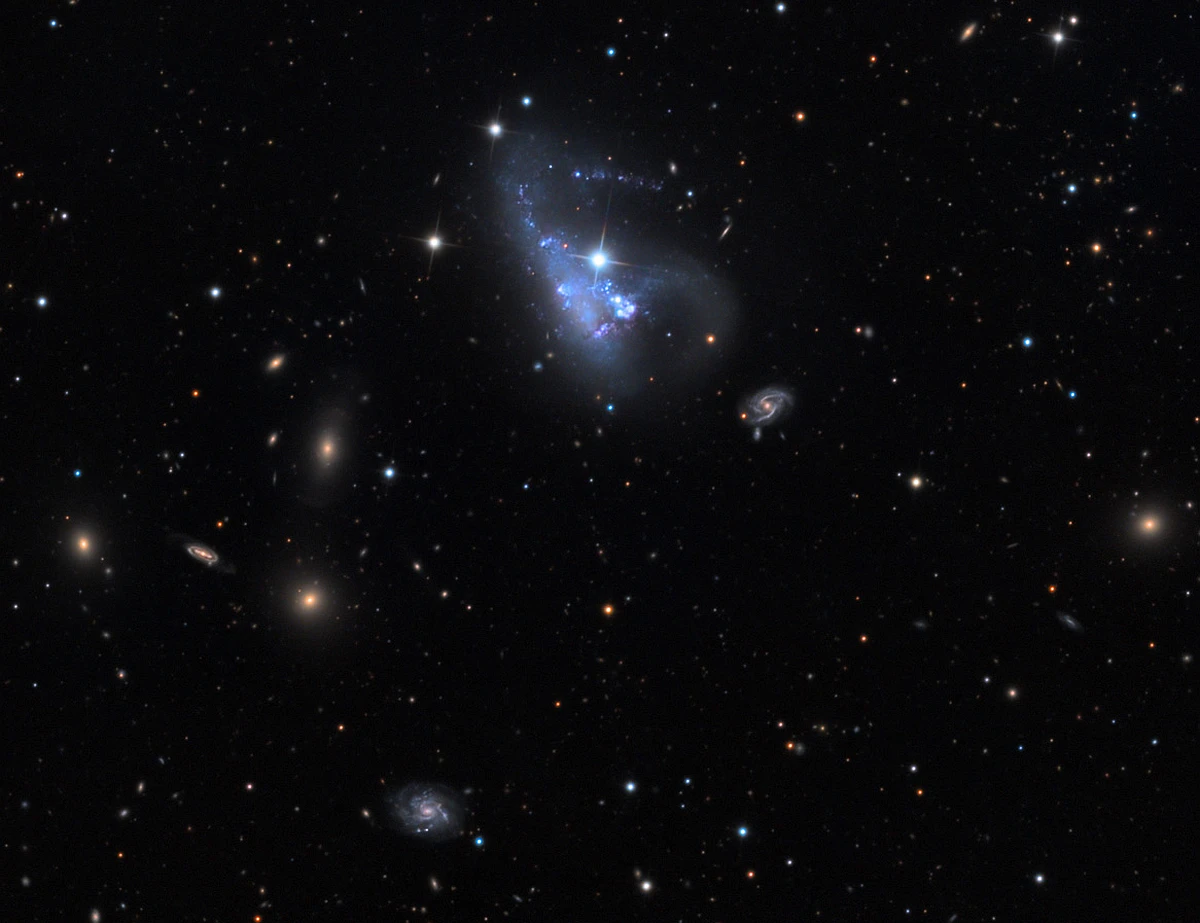 arp 263,ngc 3239,irregular galaxy in leo constellation