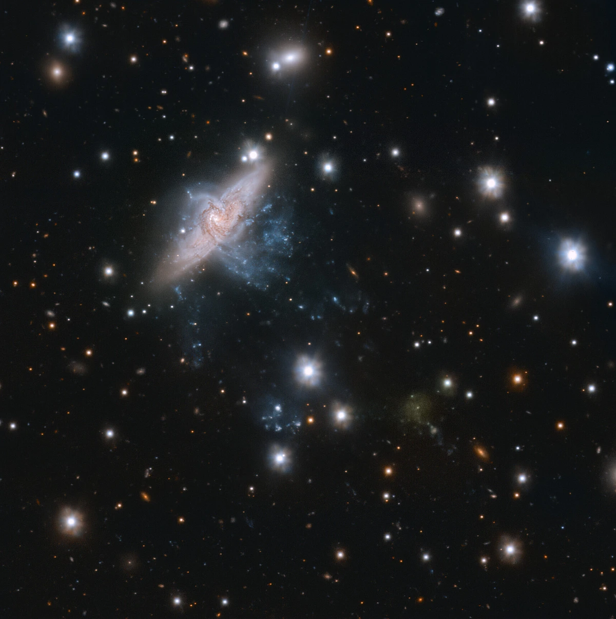 ngc 3314 vlt