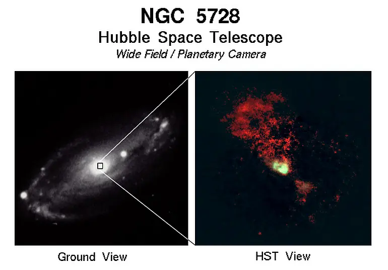 ngc 5728 ionization cones,ngc 5728 hubble