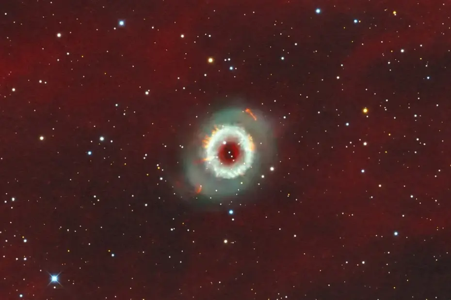 ngc 6337,ghostly cheerio nebula