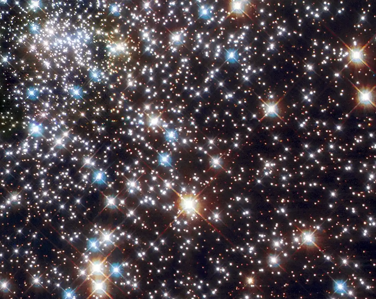 blue stragglers in the ara globular cluster