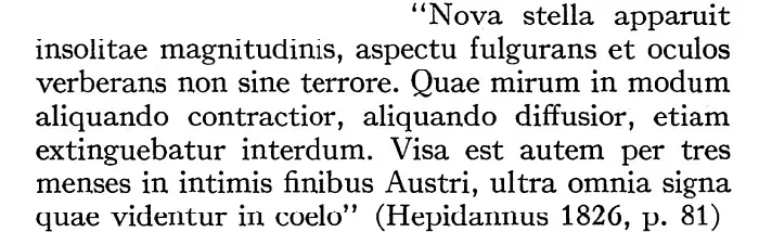 hepidannus description of sn 1006