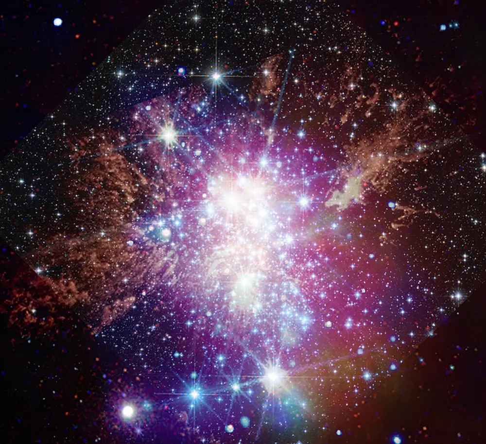 westerlund 1 composite image,ara cluster