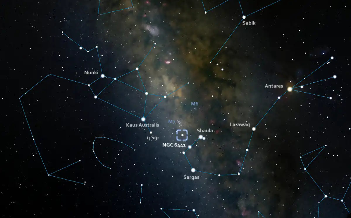 ngc 6441 location