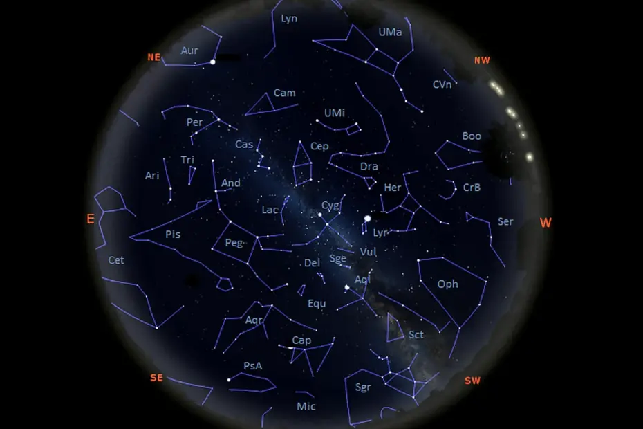 constellations in the sky tonight,constellations visible tonight